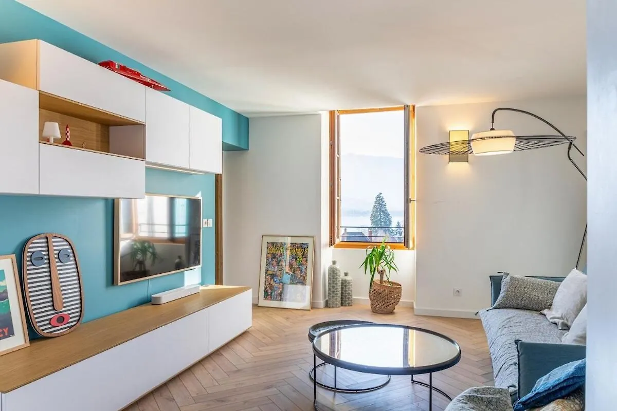 Apartmán Appartement Avec Jardin & Vue Lac Talloires